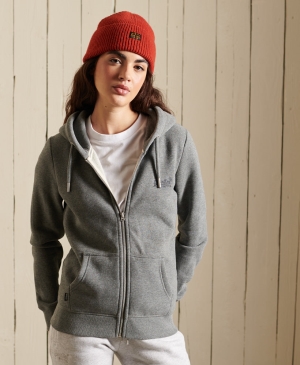 Superdry Superdry Code Essential Tee Hoodie Grau | KLTNYUM-54