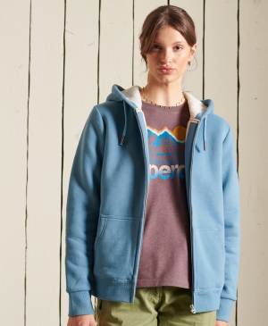 Superdry Superdry Code Logo Tape Hoodie Neutrals | EUCQTKH-30