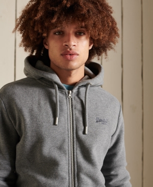Superdry Track & Field Tee Hoodie Grau | ORTZWCY-73