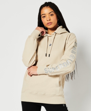 Superdry Train Branded Elastic Hoodie Schwarz | JPKMOYH-23