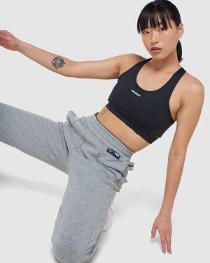 Superdry Train Gymtech Jogginghose Grau | PLHMOCQ-02