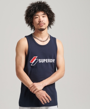 Superdry Vintage Cali Tee Muskelshirt Orange | KHQBZSE-70