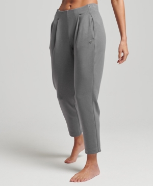 Superdry Vintage Crop Gerippt Leggings Rot | PEQCNSK-74
