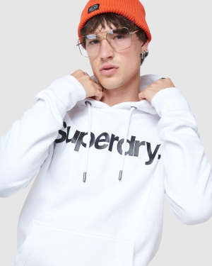 Superdry Vintage Gerade Hoodie Schwarz | HYCGIDE-59