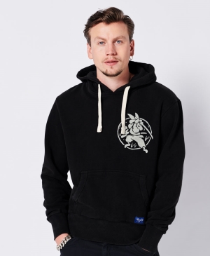 Superdry Vintage Gerade Hoodie Weiß | SATIZJE-28