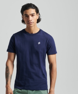 Superdry Vintage Glitched Logo Tee Oberteile Grau | WARUZOF-17