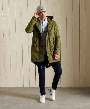 Superdry Vintage Logo Embroidered Jacke Grau | GMDEJVI-65