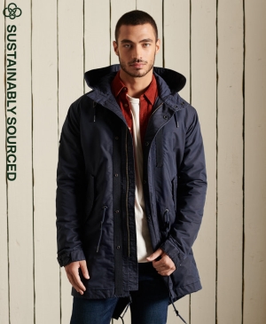 Superdry Vintage Logo Embroidered Jacke Navy | JPTNHCX-81