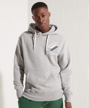Superdry Vintage Logo Embroidery Hoodie Weiß | PIGJZCQ-19