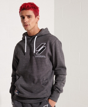 Superdry Vintage Logo Embroidery Hoodie Grün | ZEIBFVL-67