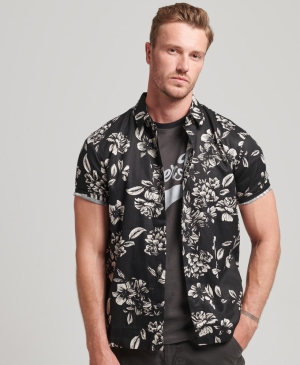 Superdry Vintage Logo Narrative Hemd Grün | QFZUWPA-79