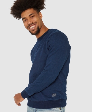 Superdry Vintage Logo Tonal Tee Oberteile Blau | NRYECGB-76