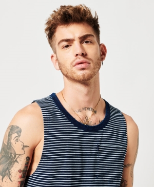 Superdry Vintage Ov Monogram Tee Muskelshirt Rot | HZLSAVJ-35