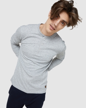 Superdry Vintage Overdyed Oberteile Blau | XHTCJGS-93