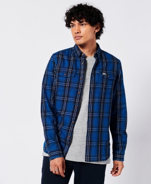 Superdry Vintage Stripe Hemd Grün | YKJFCWB-37