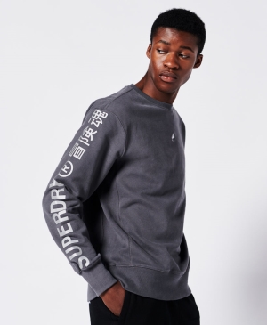 Superdry Vintage Tangled Uib Tee Oberteile Rot | HDAVJKM-97