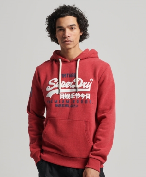 Superdry Vintage Trucker Hoodie Grau | UJWTGYI-47