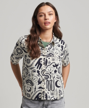 Superdry Vintage Vl Klassische Kurze Hose Blau | AYUOQIV-85